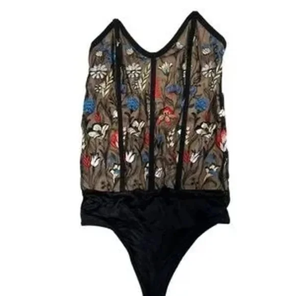 Wolford Wildflower String Bodysuit - Picture 4 of 4